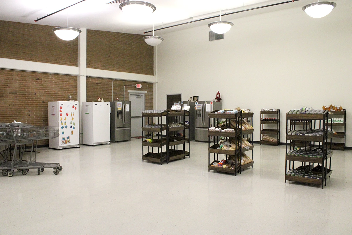 Empowerment Center food pantry